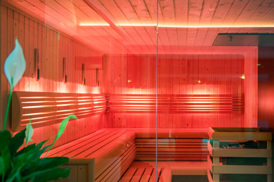Sauna wellnessruimte - Hotel Havezate Marveld