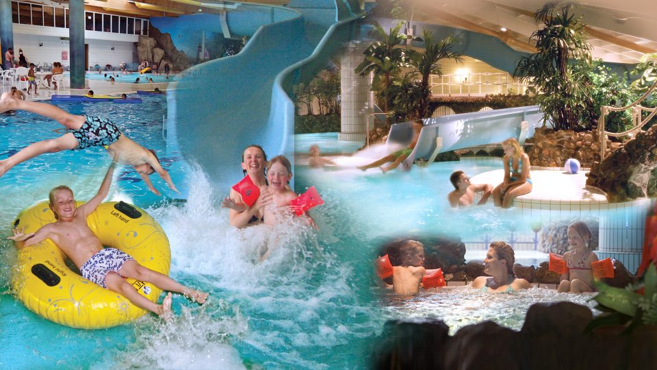 Glijbaan subtropisch zwembad - Hotel Havezate Marveld