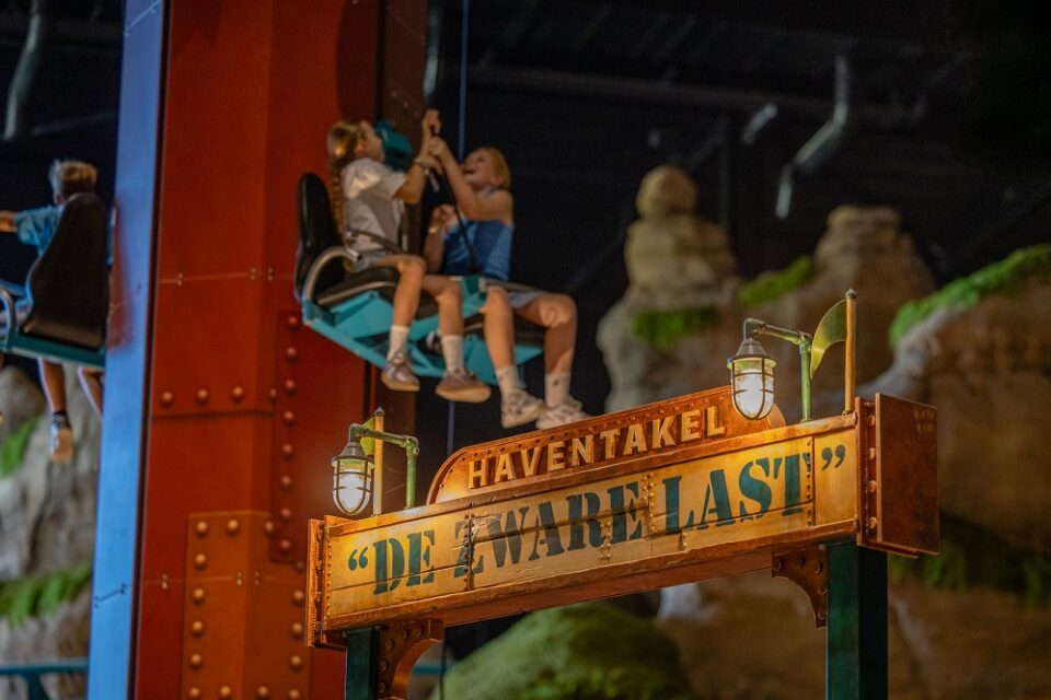 Attractie Haventakel de Zware Last in Bommelwereld - Havezate Marveld