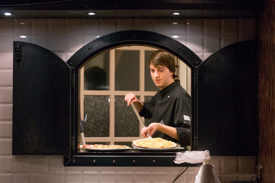 Pizzaoven in Restaurant Mama Mia bij Hotel Havezate Marveld ©Stan Bouman