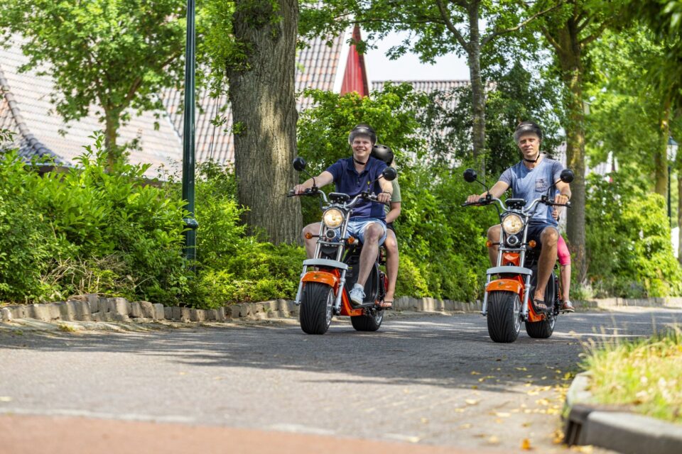 Huur een e-chopper en geniet van de omgeving