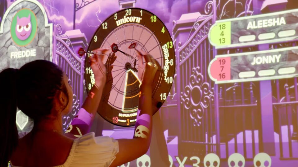 Interactive Darts - Hotel Havezate Marveld