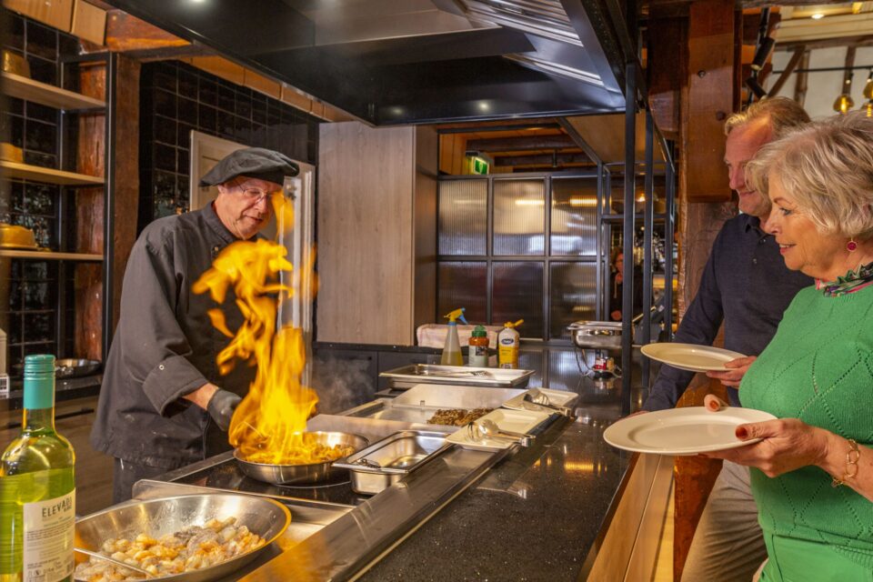 Buffetrestaurant bij Hotel Havezate Marveld