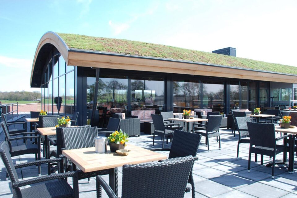 Terras bij De Blanckenborg - Hotel Havezate Marveld